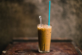 Chocolate Strawberry Iced Latte