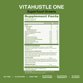 ONE Superfood Greens | Berry - VitaHustle.com - Kevin Hart