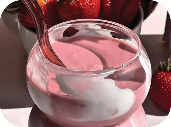 Strawberry Coconut Cloud Smoothie