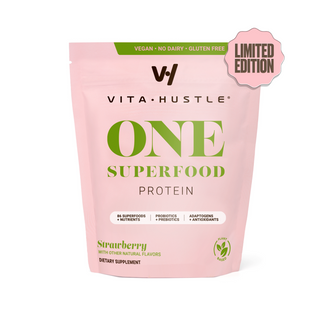 ONE Superfood Protein + Greens | Strawberry - VitaHustle.com - Kevin Hart