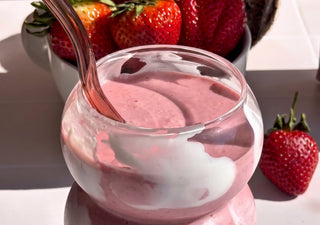 Strawberry Coconut Cloud Smoothie