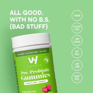 VitaHustle® Pre + Probiotic Gummies - VitaHustle.com - Kevin Hart