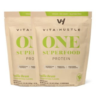 VitaHustle ONE Superfood Protein & Greens | 20 Servings