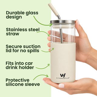 Glass Tumbler | 17 OZ