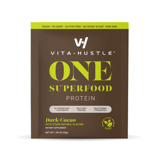 VitaHustle ONE Superfood Protein Single Serve Packs - 10 count - VitaHustle.com - Kevin Hart