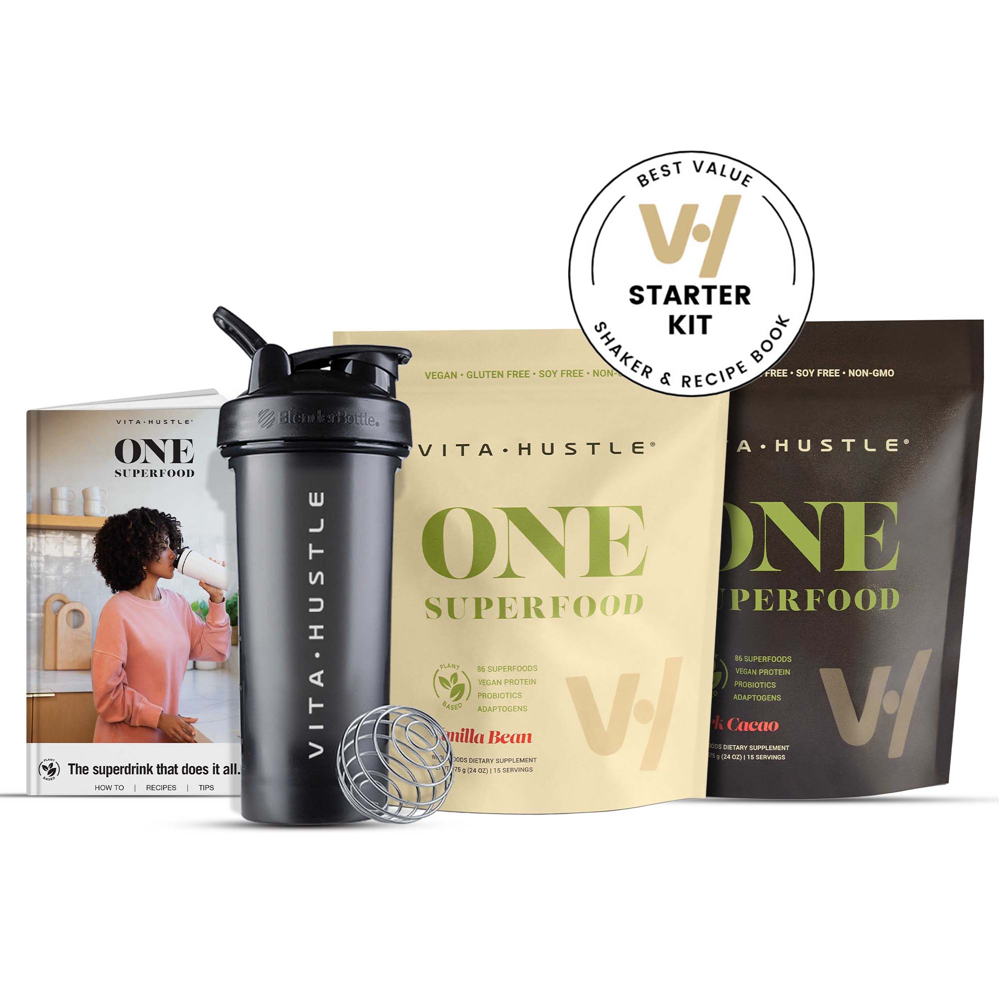 ONE Superfood - Plant Protein & Greens - VitaHustle.com - Kevin Hart