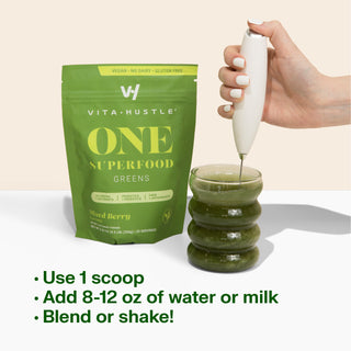 VitaHustle ONE Superfood Greens - Amazon Prime - VitaHustle.com - Kevin Hart