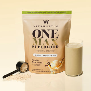 ONE MAX Superfood Protein + Creatine: Vanilla Ice Cream