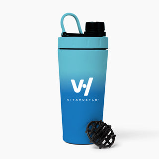 Blue Shaker Bottle