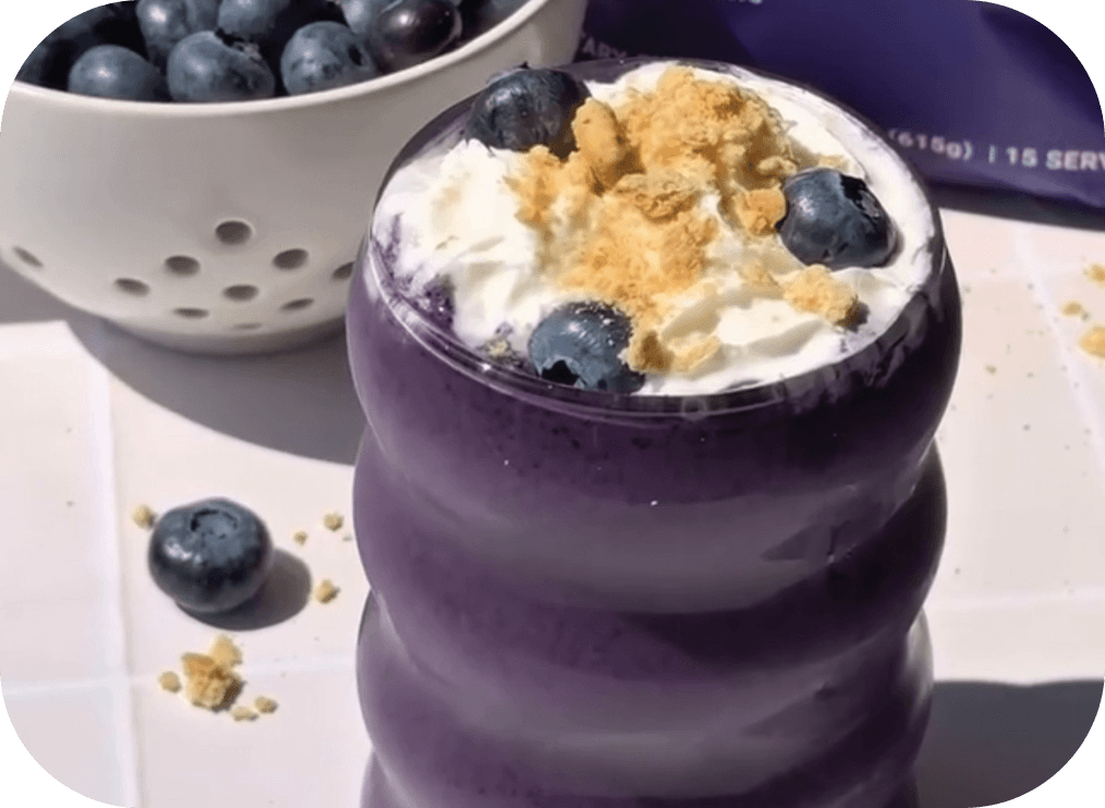 Blueberry Cobbler Smoothie