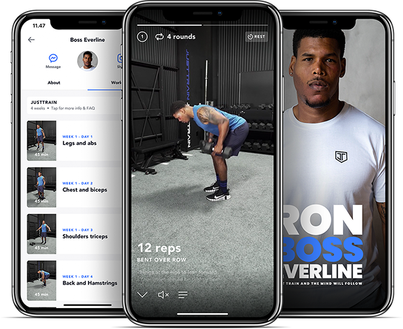 Exclusive access to Boss Everline's 90-day training app