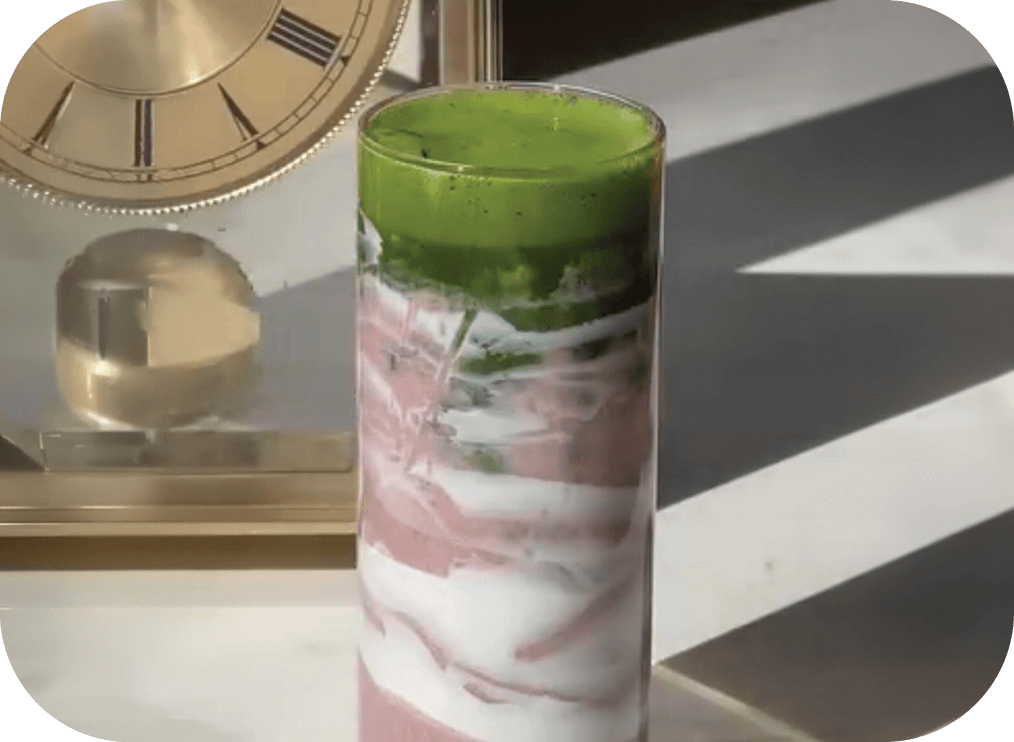 Strawberry Matcha Smoothie
