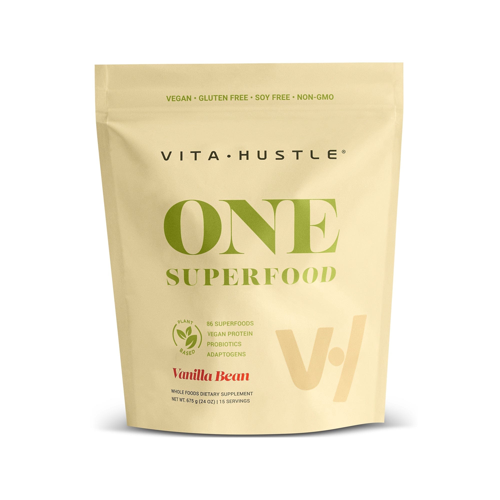 VitaHustle® ONE Superfood Protein | 15 SVG - VitaHustle.com - Kevin Hart